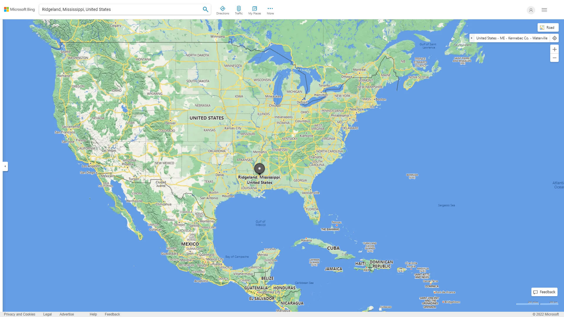 Where is Ridgeland in the US